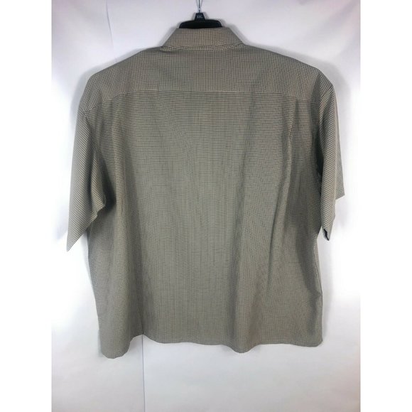 Joseph Feiss Men's 3X Multicolor Button Up Short Sleeve Modal Polyester ShirtA13 - Picture 7 of 7